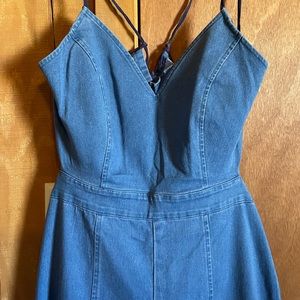 Jean jumpsuit romper